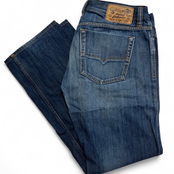 Diesel Men's Viker Straight Jeans 34x32 - Picture 1 of 10